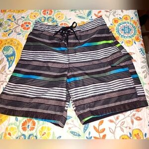 A pair of Speedo men's swim shorts in a size large. Pre-loved in great c…